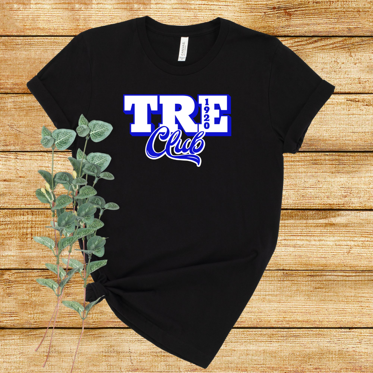 Zeta Tr3 Club T-Shirt - Divine Greekwear