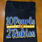 10 Pearls & 2 Rubies T-Shirt