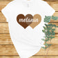 Women’s Melanin Heart T-Shirt