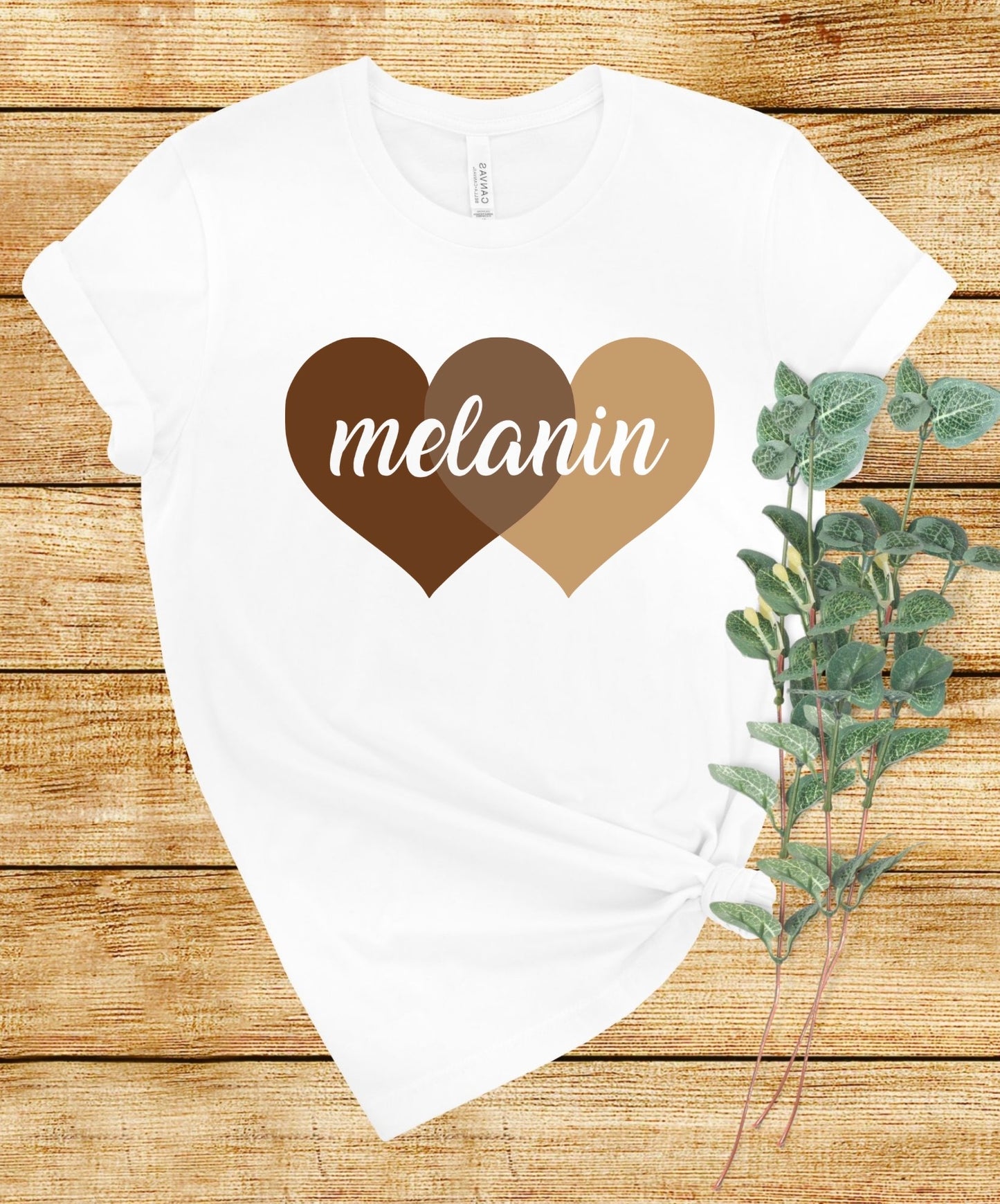 Women’s Melanin Heart T-Shirt