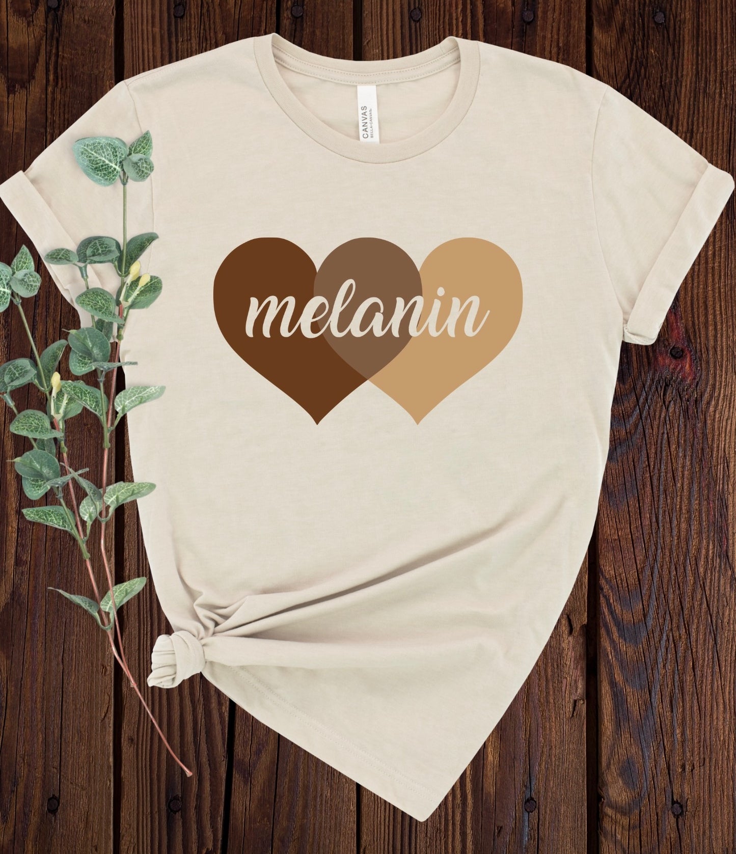 Women’s Melanin Heart T-Shirt