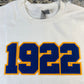 White 1922 Chenille Crewneck