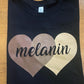 Women’s Melanin Heart T-Shirt