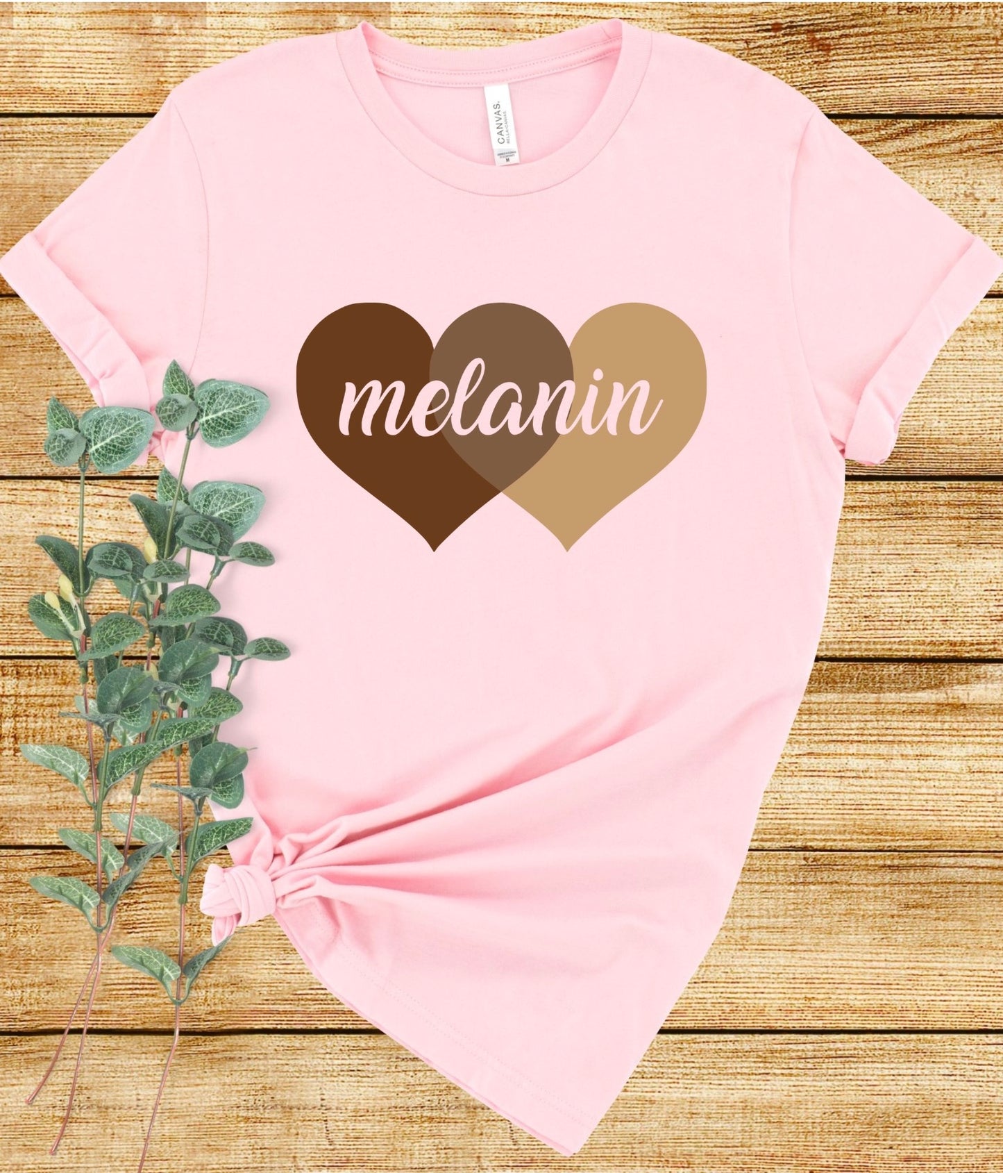 Women’s Melanin Heart T-Shirt