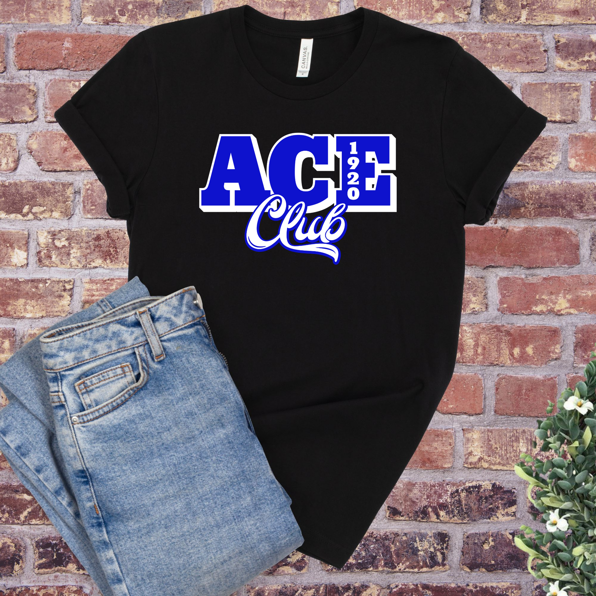 Zeta Ace Club T-Shirt - Divine Greekwear