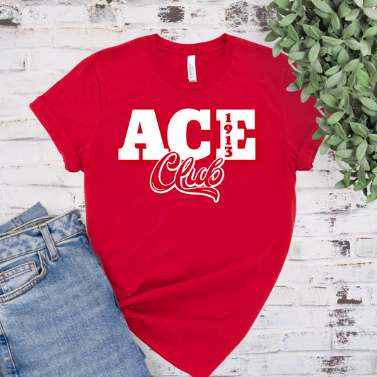 Devastating Ace Club T-Shirt - Divine Greekwear