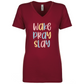 Wake Pray Slay V-Neck T-Shirt