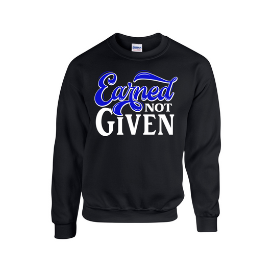 Zeta Earned Not Given Crewneck