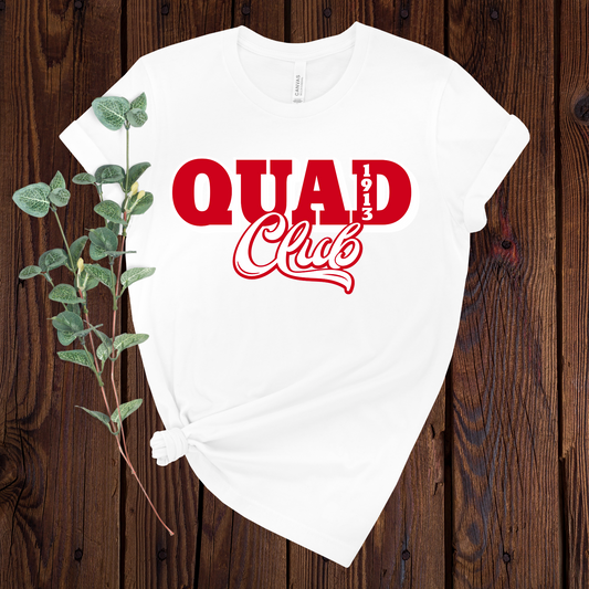 Devastating Quad Club T-Shirt - Divine Greekwear