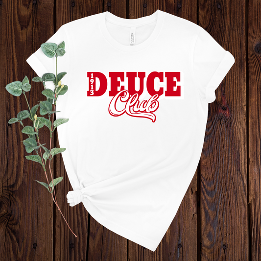 Devastating Deuce Club T-Shirt - Divine Greekwear