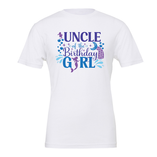 Uncle of the Birthday Mermaid T-Shirt