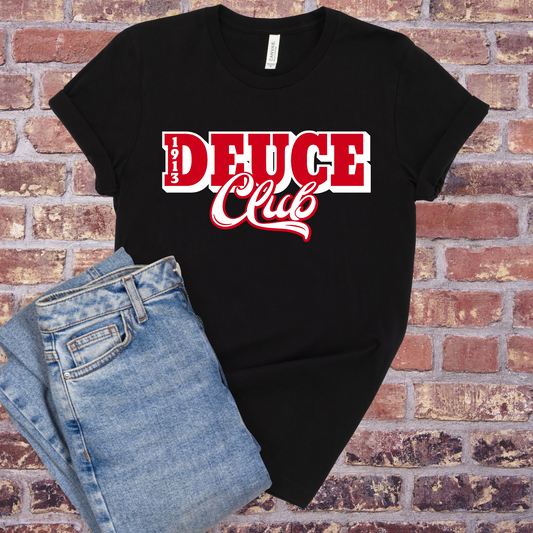 Devastating Deuce Club T-Shirt - Divine Greekwear