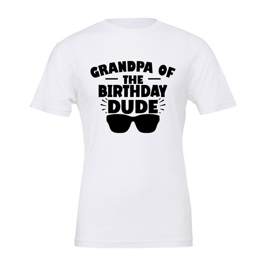 Grandpa of the Birthday Dude T-Shirt