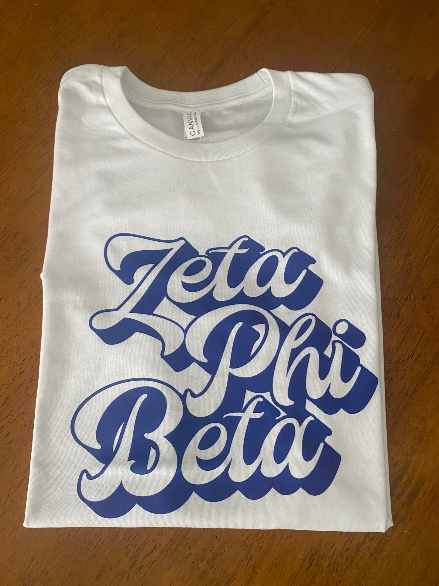 Zeta Phi Beta Retro Style T-Shirt