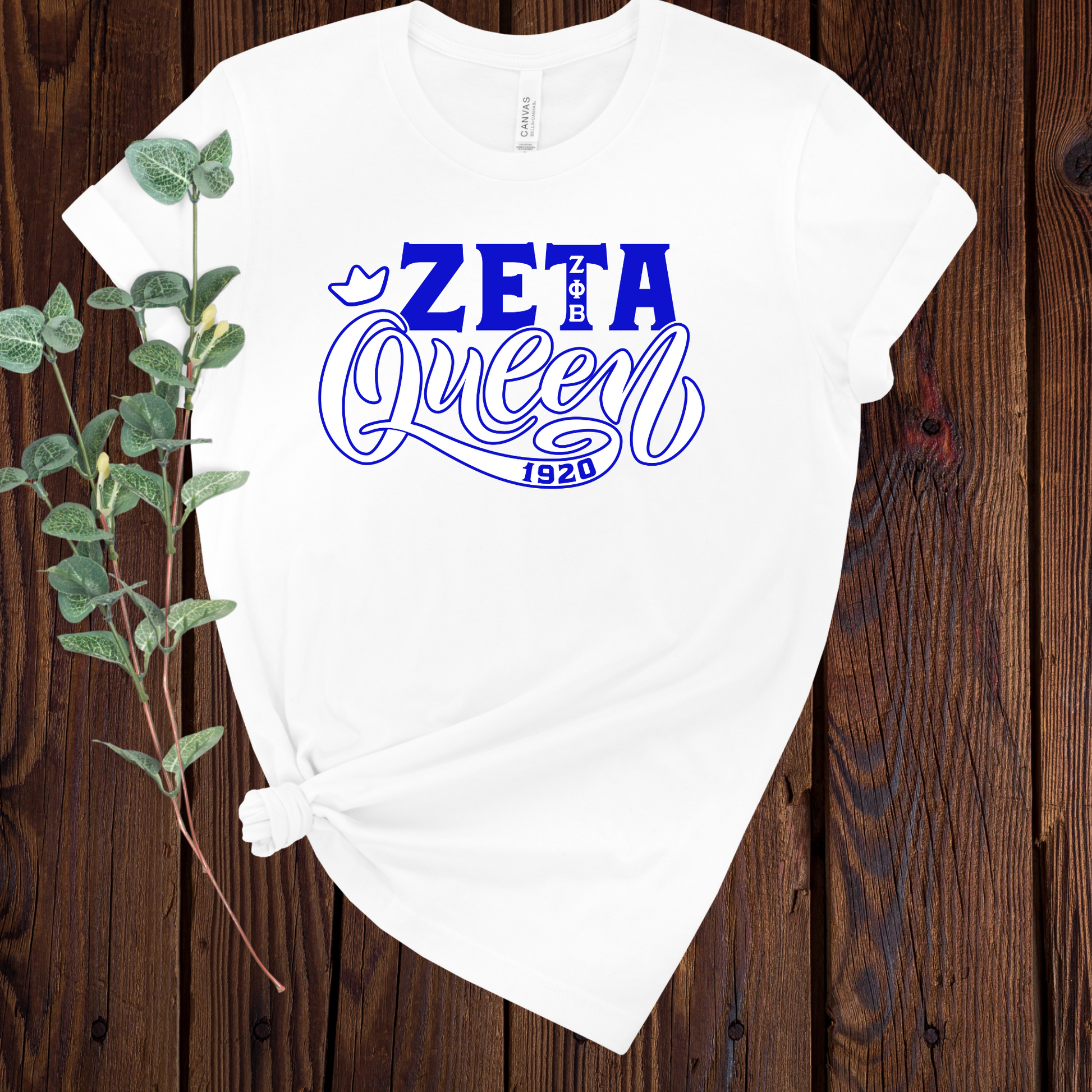 Zeta Queen T-Shirt - Divine Greekwear