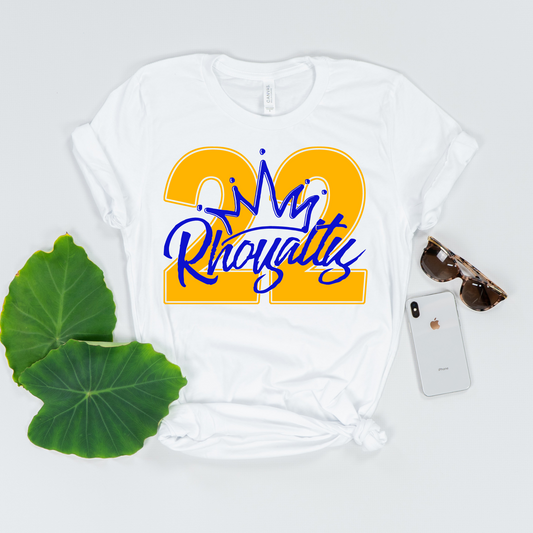 Rhoyalty '22 T-Shirt - Divine Greekwear