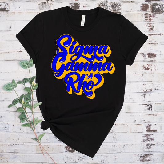 SGRho Two Tone Split T-shirt