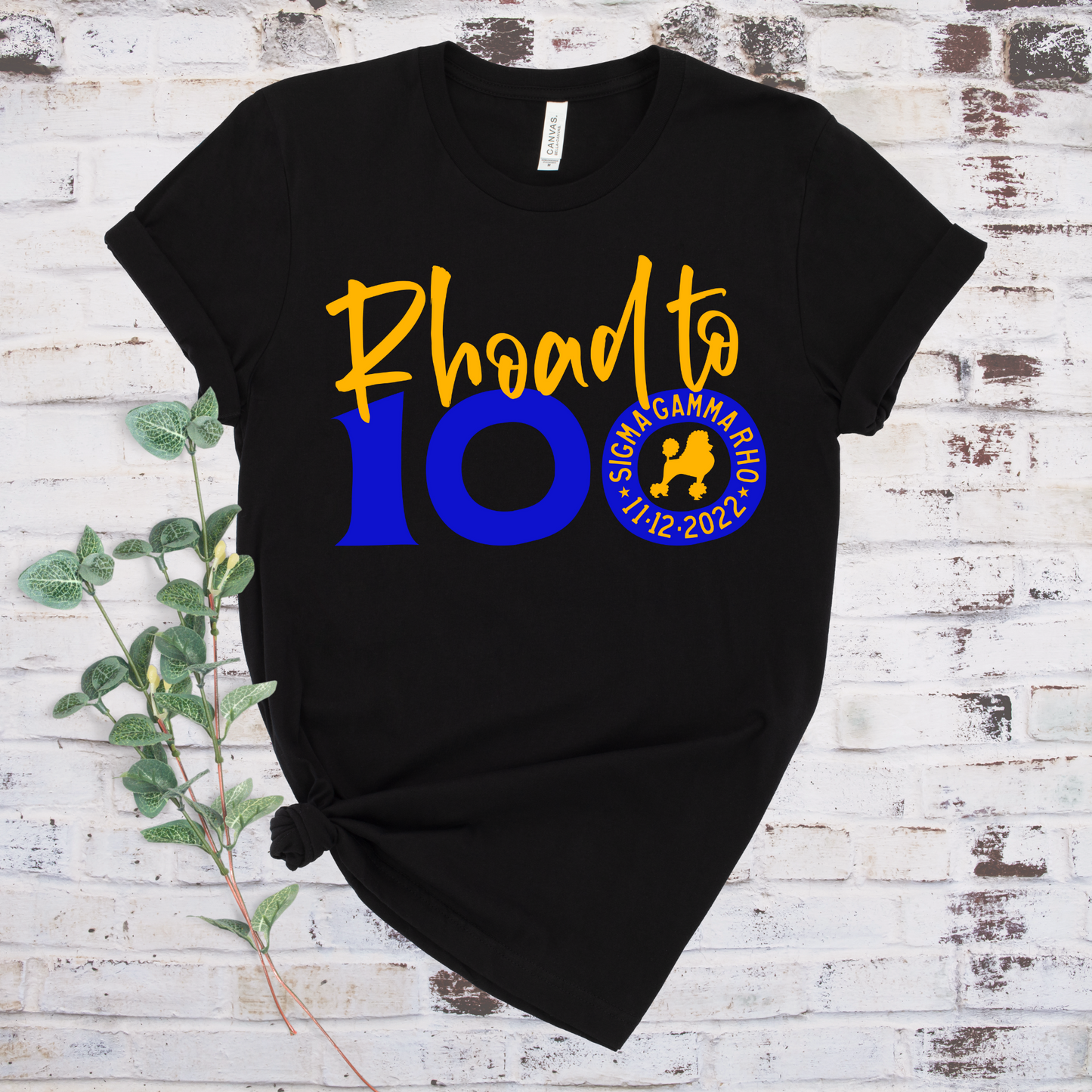 Rhoad to 100 T-Shirt - Divine Greekwear