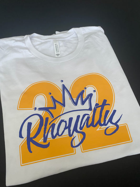 Rhoyalty '22 T-Shirt - Divine Greekwear